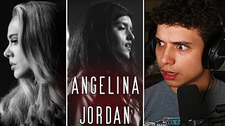 INSANE REACTION to Angelina Jordan covering Adele - Easy on me (almost cried)