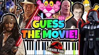 Do You Know Your Movie? Guess The Movie! Movie songs on Piano