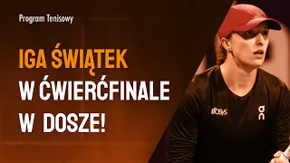 Iga Świątek w ćwierćfinale, co za serwis! Koszmar Jeleny Ostapenko w Dosze