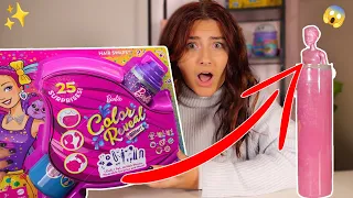 UNBOXING THE *NEW GLITTER* COLOUR REVEAL BARBIE!😱