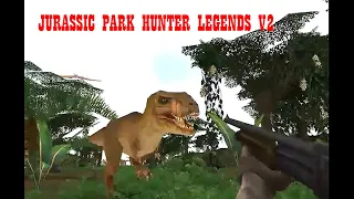 Jurassic Park Hunter Legends V2 Complete Playthrough!!!