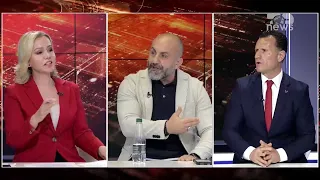 Nuk përmbahet moderatorja, i kthehet avokatit për sovranitetin e Shqipërisë debat i ashpër |Breaking