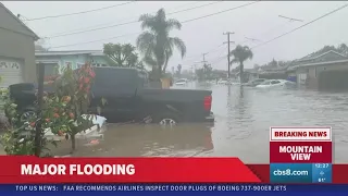 Severe flooding in Mountain View neighborhood