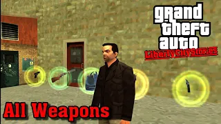 Grand Theft Auto Liberty City Stories | All Weapons