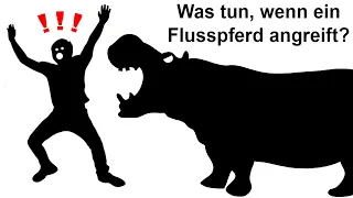 Wie überlebt man einen Flusspferd Angriff?