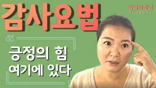 감사요법: 어떠한 상황에서도 긍정적인 마음자세를 유지하는 비법 (순삭)