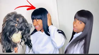 HOW TO: Revive Your Old Human Hair Wig to a Brand New Wig | Wig Transformation