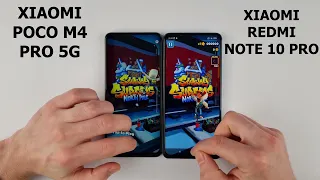 Xiaomi Poco M4 Pro 5G vs Xiaomi Note 10 Pro SPEED TEST