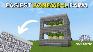 EASY Bone Meal Farm in Minecraft 1.20+