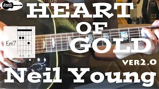 Heart of Gold Eazy Guitar Lesson Neil Young Tab ver2.0