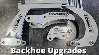 Installing 4 Awesome New BXPANDED Tractor Backhoe Accessories