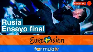 Sergey Lazarev (Rusia) interpreta "You're the Only One" en el Dress Rehearsal de Eurovisión 2016