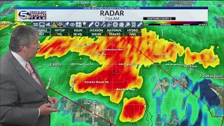 CRISTOBAL: John and Thomas 7:55 AM, Tornado Warning south Baldwin County