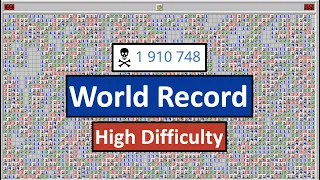 Minesweeper Online - World Record 1.9M Difficulty Board Сапёр Онлайн 1,9М Сложность Мировой рекорд