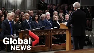 Bush funeral: 41st president praised for role in NAFTA creation