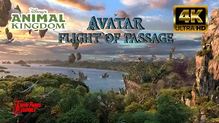 Avatar Flight of Passage in 4K - Walt Disney World Animal Kingdom - Dec 2023