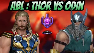 Odin is the real FATHER of thor😁| thor vs odin comparison in abl | marvel future fight