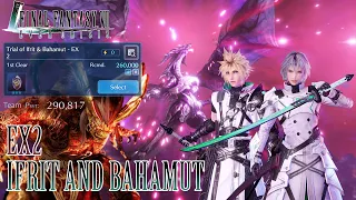 Trial of Ifrit and Bahamut EX2 battle guide || Final Fantasy VII Ever Crisis