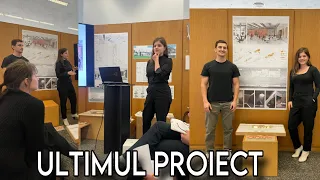 CEL MAI EMOTIONANT VIDEO de pana acum | Ultima predare de proiect la facultatea de arhitectura