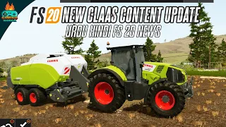 Farming Simulator 20 New Free Claas Content Update v0.0.0.63