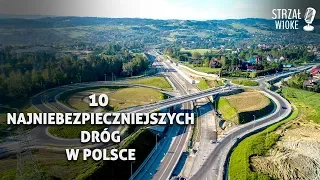 10 Najniebezpieczniejszych dróg w Polsce