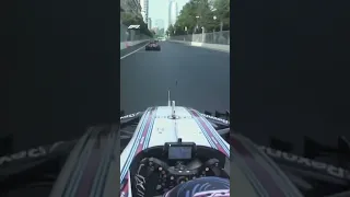 When Bottas hit 378 kph in baku 2016😯(video From official F1 channel)