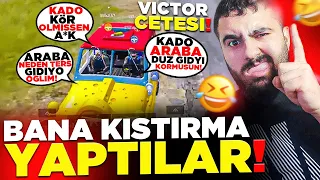 BANA KIŞKIRTMA YAPTILAR! VİCTOR ÇETESİ BENİ ARAYA ALDI 😡 PUBG MOBİLE