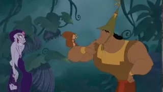 Kronk with the Squirrel - The Emperor's New Groove.