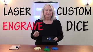 How To Laser Engrave Custom Dice