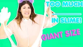 HOW MUCH CAN SLIME HOLD GIANT LOTION EDITION! Slimeatory #297