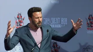 Ben Affleck Speech at Kevin Smith & Jason Mewes Handprint and Footprint Ceremony