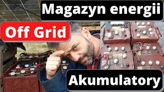 Energia Off Grid #77 Ep 1  Bank energii, akumulatory, podnosimy pojemności i ilość akumulatorów