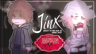 Jinx react to Kim Dan as Angel Dust | Hazbin Hotel | 2x