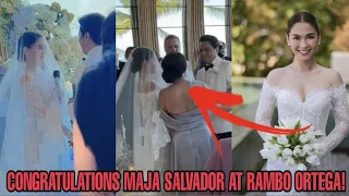 Maja Salvador at Rambo Nuñez Ortega WEDDING sa Bali, Indonesia!Maine Mendoza UMATTEND