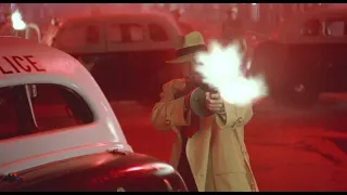 Dick Tracy (1990) - Badass Street Shootout Scene - (1080p)