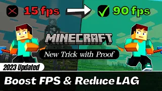 FIX Minecraft LAG & STUTTER on Low-end PC | Minecraft FPS Boost (2023)