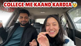 COLLEGE (Amity University) me entry nhi mili😰+Lohri Celebration | Kanika Devrani