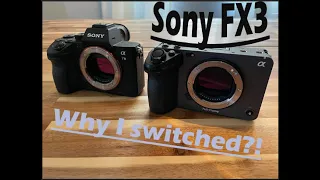 I switched to the Sony FX3.....Let me tell you why