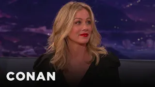 Christina Applegate Constantly Lies To Her Daughter | CONAN on TBS