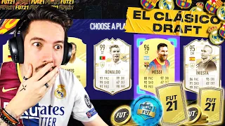 EL CLÁSICO DRAFT KIHÍVÁS 🦉⚽ FUT 21 DRAFT