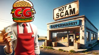 I Quit Youtube to Open Up a TERRIBLE Grocery Store! (Supermarket Simulator)