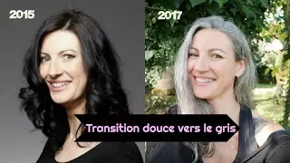 Passer en douceur aux cheveux gris... En transition !!!