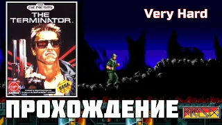 The Terminator (Sega Genesis) - Прохождение (Firstrun) (Very Hard)