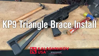 KUSA KP9 Triangle Brace Installation