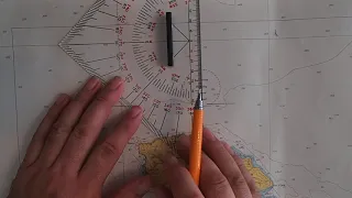 Using Navigation equipment for chart work.