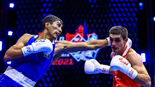 Aslanbek Shymbergenov (KAZ) vs. Magomed Schachidov (GER) AIBA World Boxing Championships 2021 (71kg)