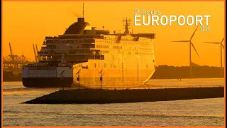 2H Europoort Ship Spotting - 4K