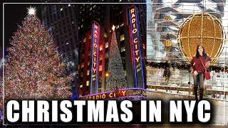 HOLIDAY LIGHTS IN NYC 2022 | Christmas in New York City