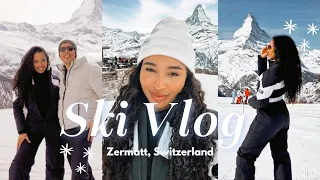 SKI VLOG! ⛷❄️ Skiing in the Swiss Alps! Come to Zermatt, Switzerland with us! Best Ski Trip ever!