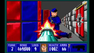 Super Shareware Wolf 2: The Extra Levels - Level/Niveau 7